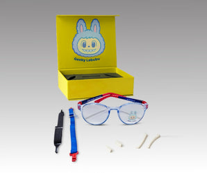 Geeky labubu Square KIDS Size Available From 5 : 12 Years - نضاره دوت كوم | رقم 1 للنظارات الأصليه في مصر