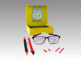 Geeky labubu Square KIDS Size Available From 5 : 12 Years - نضاره دوت كوم | رقم 1 للنظارات الأصليه في مصر