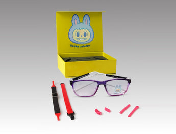 Geeky labubu Square KIDS Size Available From 5 : 12 Years - نضاره دوت كوم | رقم 1 للنظارات الأصليه في مصر