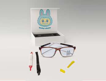 Geeky labubu Square KIDS Size Available From 5 : 12 Years - نضاره دوت كوم | رقم 1 للنظارات الأصليه في مصر