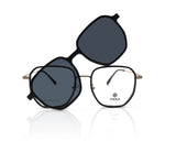 Viola Square unisex Polarized Clip on - نضاره دوت كوم | رقم 1 للنظارات الأصليه في مصر