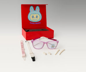 Geeky labubu Square KIDS Size Available From 5 : 12 Years - نضاره دوت كوم | رقم 1 للنظارات الأصليه في مصر