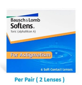 Soflens Toric for Astigmatism - 2 Lenses ( Pair ) - 6 Months Usage - نضاره دوت كوم | رقم 1 للنظارات الأصليه في مصر