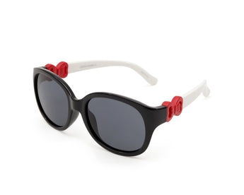 Mario Rossi 🇮🇹 ( Made in Italy ) Round Girl Sunglasses(UV) - { Junior 4 : 7 Years } - نضاره دوت كوم | رقم 1 للنظارات الأصليه في مصر