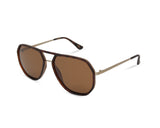 Mario Rossi 🇮🇹 ( Made in Italy ) Square Men's Polarized Sunglasses(UV) - نضاره دوت كوم | رقم 1 للنظارات الأصليه في مصر