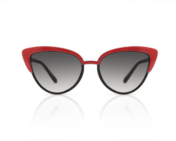 Mario Rossi 🇮🇹 ( Made in Italy ) Cat Eye Girl Sunglasses(UV) - { Junior 7 : 10 Years } - نضاره دوت كوم | رقم 1 للنظارات الأصليه في مصر