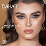 Dahab Contact Lenses - Lumirere Gray - نضاره دوت كوم | رقم 1 للنظارات الأصليه في مصر