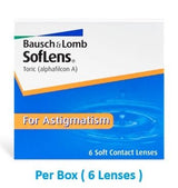 S o f l e n s T o r i c for Astigmatism / 6 Lenses/ Per Box - 6 Months Usage - نضاره دوت كوم | رقم 1 للنظارات الأصليه في مصر