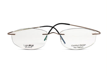 LIGHTFLY 🇮🇹 Square ( Made in Italy ) Unisex Optical Frames - Rimless - نضاره دوت كوم | رقم 1 للنظارات الأصليه في مصر