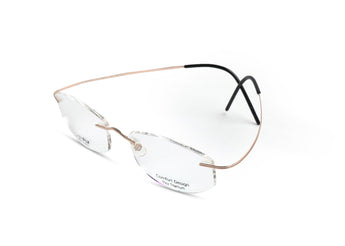 LIGHTFLY 🇮🇹 Square ( Made in Italy ) Unisex Optical Frames - Rimless - نضاره دوت كوم | رقم 1 للنظارات الأصليه في مصر