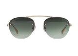Baldinini 🇮🇹 Round Gold 18 karat ( Made in Italy ) Unisex Sunglasses(UV) - نضاره دوت كوم | رقم 1 للنظارات الأصليه في مصر