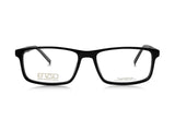 ENZZO 🇮🇹 Square ( Made in Italy ) Men's Optical Frames - Half Frame - نضاره دوت كوم | رقم 1 للنظارات الأصليه في مصر