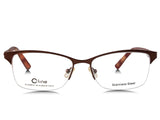 C - line ๐ฎ๐น Square ( Made in Italy ) Women's Optical Frames - Half Rim - ูุถุงุฑู ุฏูุช ููู
 | ุฑูู
 1 ูููุธุงุฑุงุช ุงูุฃุตููู ูู ู
ุตุฑ