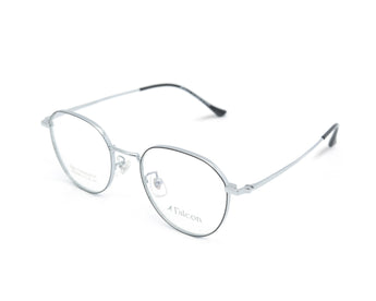 Falcon Round Women's Titanium Optical Frame - نضاره دوت كوم | رقم 1 للنظارات الأصليه في مصر