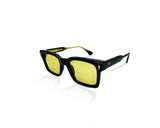 Sunflower Square Women's Day & Night Yellow Glasses (UV) - نضاره دوت كوم | رقم 1 للنظارات الأصليه في مصر
