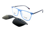 Falcon Square Men's Clip on Polarized - نضاره دوت كوم | رقم 1 للنظارات الأصليه في مصر