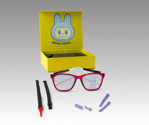 Geeky labubu Square KIDS Size Available From 5 : 12 Years - نضاره دوت كوم | رقم 1 للنظارات الأصليه في مصر