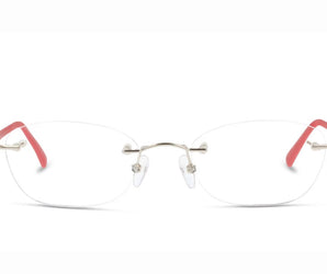 LIGHTFLY 🇮🇹 Square ( Made in Italy ) Women's Optical Frames - Rimless - نضاره دوت كوم | رقم 1 للنظارات الأصليه في مصر