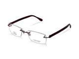 LIGHTFLY🇮🇹 Square ( Made in Italy ) Unisex Optical Frames - Rimless - نضاره دوت كوم | رقم 1 للنظارات الأصليه في مصر