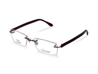 LIGHTFLY🇮🇹 Square ( Made in Italy ) Unisex Optical Frames - Rimless - نضاره دوت كوم | رقم 1 للنظارات الأصليه في مصر
