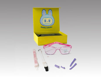 Geeky labubu Square KIDS Size Available From 5 : 12 Years - نضاره دوت كوم | رقم 1 للنظارات الأصليه في مصر