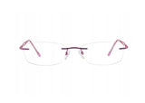 LIGHTFLY 🇮🇹 Square ( Made in Italy ) Women's Optical Frames - Rimless - نضاره دوت كوم | رقم 1 للنظارات الأصليه في مصر