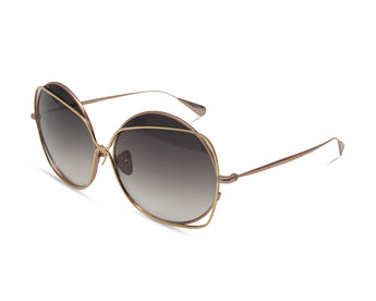 Baldinini 🇮🇹 Round Gold 23 karat ( Made in Italy ) Women's Sunglasses(UV) - نضاره دوت كوم | رقم 1 للنظارات الأصليه في مصر