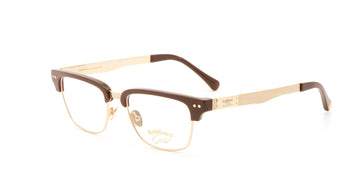 Baldinini Gold 18 Karat 🇮🇹 Square ( Made in Italy ) Men Optical Frames - نضاره دوت كوم | رقم 1 للنظارات الأصليه في مصر