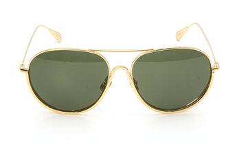 Baldinini 🇮🇹 Aviator Gold 23 karat ( Made in Italy ) men's Sunglasses(UV) - نضاره دوت كوم | رقم 1 للنظارات الأصليه في مصر