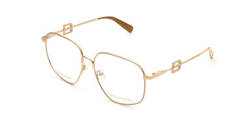 Baldinini 🇮🇹 Square Gold 24 karat ( Made in Italy ) Women Optical Frame - نضاره دوت كوم | رقم 1 للنظارات الأصليه في مصر