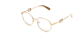 Baldinini 🇮🇹 Round Gold 24 karat ( Made in Italy ) Women Optical Frame - نضاره دوت كوم | رقم 1 للنظارات الأصليه في مصر