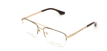 Baldinini 🇮🇹 Square Gold 18 karat ( Made in Italy ) Women Optical Frame half rim - نضاره دوت كوم | رقم 1 للنظارات الأصليه في مصر