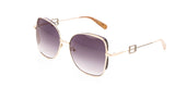Baldinini 🇮🇹 Square Gold 18 karat ( Made in Italy ) Women's Sunglasses(UV) - نضاره دوت كوم | رقم 1 للنظارات الأصليه في مصر