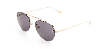 Baldinini 🇮🇹 Round Gold 24 karat ( Made in Italy ) Unisex Sunglasses(UV) - نضاره دوت كوم | رقم 1 للنظارات الأصليه في مصر