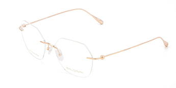 Baldinini Gold 18 Karat 🇮🇹 Square ( Made in Italy ) Men Optical Frames - نضاره دوت كوم | رقم 1 للنظارات الأصليه في مصر