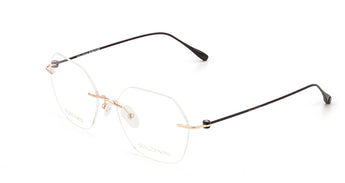 Baldinini Gold 18 Karat 🇮🇹 Square ( Made in Italy ) Men Optical Frames - نضاره دوت كوم | رقم 1 للنظارات الأصليه في مصر