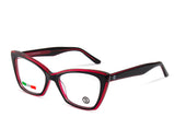 B1919 🇮🇹 ( Made in Italy ) Cat Eye Women's Optical Frames - Ndarah