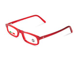 B1919 🇮🇹 ( Made in Italy ) Rectangle Unisex Half Moon Frame Reading - Ndarah