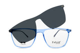 Falcon Square Men's Clip on Polarized - نضاره دوت كوم | رقم 1 للنظارات الأصليه في مصر