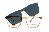 Falcon Square Men's Clip on Polarized - نضاره دوت كوم | رقم 1 للنظارات الأصليه في مصر