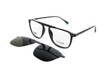FALCON Square Men's Clip on Polarized - نضاره دوت كوم | رقم 1 للنظارات الأصليه في مصر