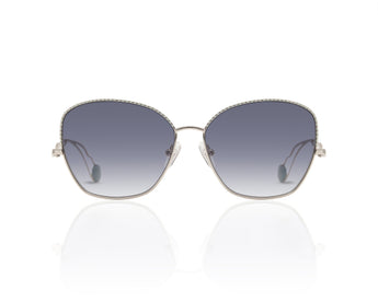Enni Marco 🇮🇹 ( Made in Italy ) Square Women's Sunglasses(UV) - نضاره دوت كوم | رقم 1 للنظارات الأصليه في مصر