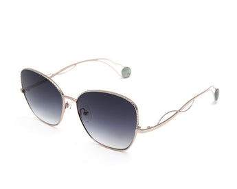 Enni Marco 🇮🇹 ( Made in Italy ) Square Women's Sunglasses(UV) - نضاره دوت كوم | رقم 1 للنظارات الأصليه في مصر