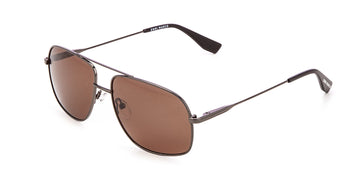 Enni Marco 🇮🇹 Square ( Made in Italy ) Men Sunglasses (UV) - نضاره دوت كوم | رقم 1 للنظارات الأصليه في مصر