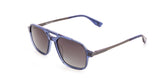 Enni Marco 🇮🇹 ( Made in Italy ) Square Men Sunglasses(UV) - نضاره دوت كوم | رقم 1 للنظارات الأصليه في مصر