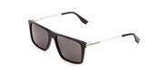 Enni Marco 🇮🇹 ( Made in Italy ) Square Men Sunglasses(UV) - نضاره دوت كوم | رقم 1 للنظارات الأصليه في مصر