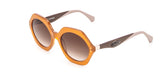 Enni Marco 🇮🇹 ( Made in Italy ) Round Women's Sunglasses(UV) - نضاره دوت كوم | رقم 1 للنظارات الأصليه في مصر