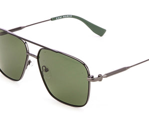 Enni Marco 🇮🇹 ( Made in Italy ) Aviator Men Sunglasses(UV) - نضاره دوت كوم | رقم 1 للنظارات الأصليه في مصر