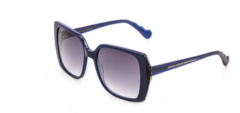 Enni Marco 🇮🇹 ( Made in Italy ) Square Women's Sunglasses(UV) - نضاره دوت كوم | رقم 1 للنظارات الأصليه في مصر