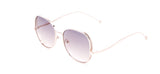 Enni Marco 🇮🇹 ( Made in Italy ) Square Women's Sunglasses(UV) - نضاره دوت كوم | رقم 1 للنظارات الأصليه في مصر